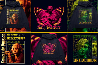 do streetwear edgy urban t shirts and hoodie design