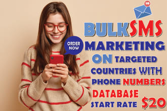 do text message and bulk SMS marketing one time blast SMS
