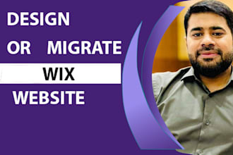 wix website design or migrate wix website