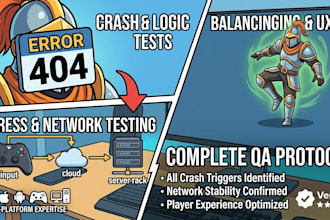 professionally test and review your mobile games with detailed QA feedback