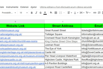 do data entry, web scraping, excel formulas and copy paste