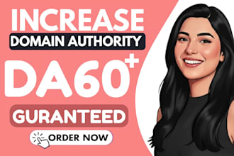 increase moz da domain authority 60 plus