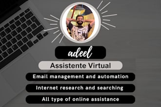 be your virtual assistant for data entry, web research