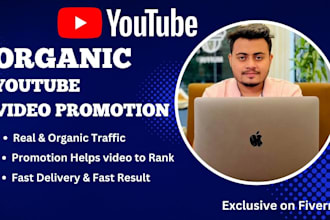 do super fast organic youtube video promotion