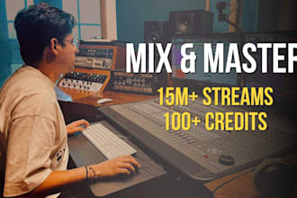 mix and master your pop, trap, latin or rnb song