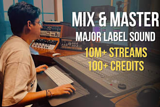 mix and master your pop, trap, latin or rnb song