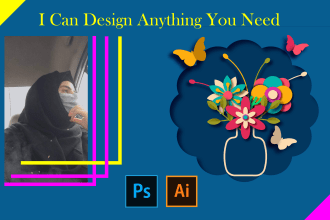 create any kind of graphic design, redesign and editing