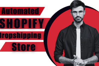 create shopify dropshipping store or shopify website