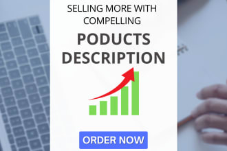 write proven product description for increased sales