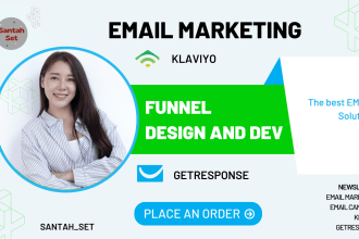 do email marketing klaviyo mailchimp newsletter fb ig ads campaign getresponse