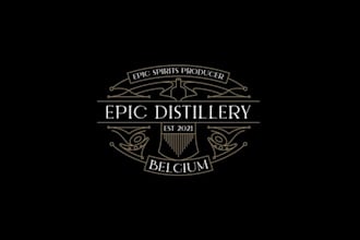 design outstanding epic distillery logo