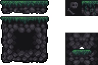 do 16x16 pixel art tileset