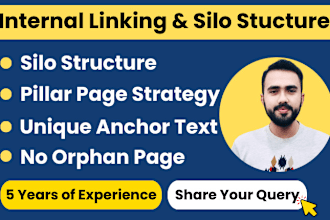 do internal linking, silo structure and topic clusters for SEO