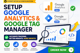 setup google analytics ga4 and tag manager GTM