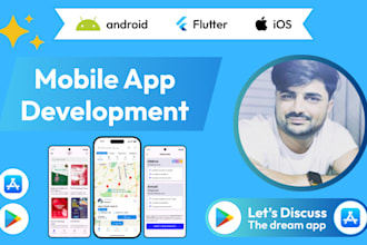 design and develop the flutter app