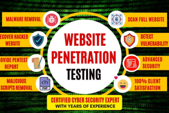 do website penetration testing or detect vulnerabilities and website security