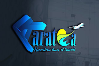 do awesome high quality travel logo design