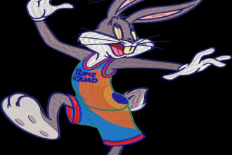 do embroidery digitizing emb,dts,jef and pes in 2 hour
