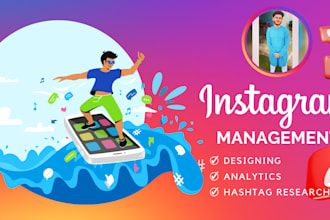 manage, create content, and design posts for your instagram account