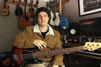 create and record electric bass for your song