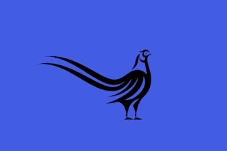 design bird logo with my creative thinking