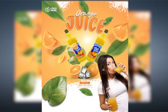 design amazing food flyers and poster