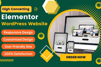 be your elementor expert for elementor wordpress website using elmentor pro