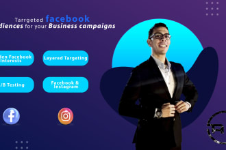 research the best targeted audience for your facebook ads