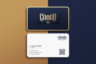 design modern luxury business card design