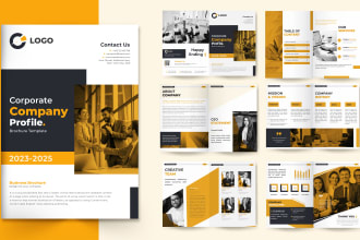 do marketing brochure, company profile, digital, pdf, corporate, bifold, trifold
