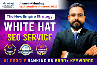 run monthly SEO service for google ranking with high da backlinks