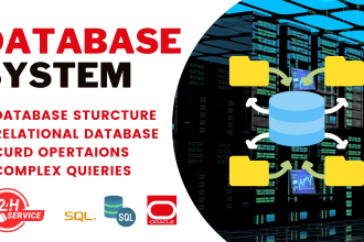 provide mysql database design and development services