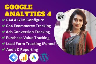fix google analytics 4,conversion tracking via GTM,ga4,ecommerce tracking