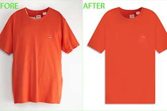 do ghost mannequin,neck joint or dummy retouch service