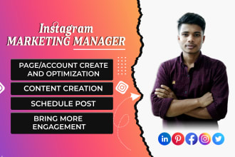 your instagram social media manager and content creator