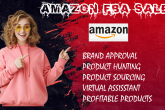 do product hunting and sourcing for the US amazon fba with helium 10 and keepa