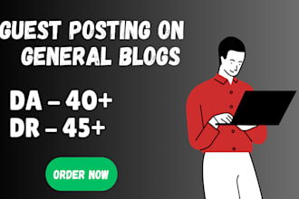 publish guest post on general blogs