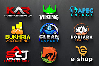 design extraordinary logo with free revisions