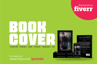 make young adult spiritual science fiction thriller business book cover design