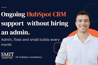 be your certified hubspot consultant per hour
