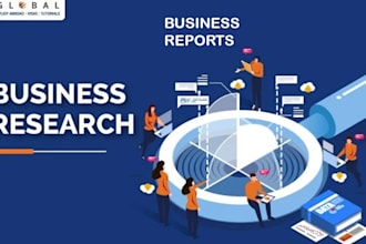 do market research and professional business reports