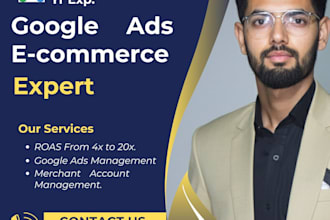 manage google ads for your shopify store to increase roas