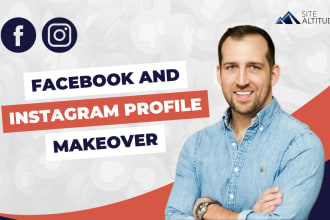 give your instagram and facebook a social profile makeover