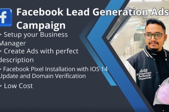 configure facebook or meta lead generation ads campaigns