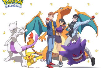 draw you a pokemon trainer, pokemon, fakemon, or digimon