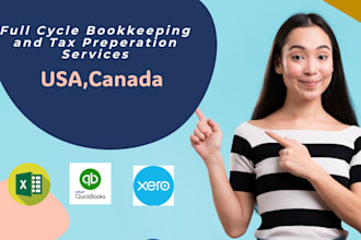 do your bookkeeping for USA and canada