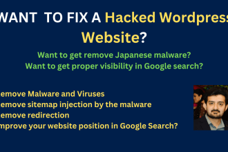 remove malware, virus, fix redirecting issues and optimize site on google