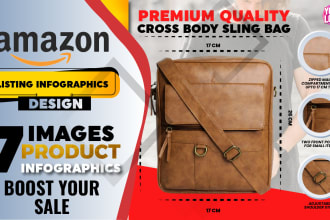 design infographic for your amazon products