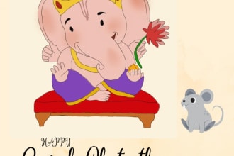 create  cute cartoon doodle art