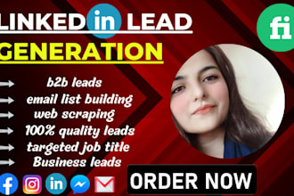 b2b lead generation sales navigator linkedin lead generation prospect email list